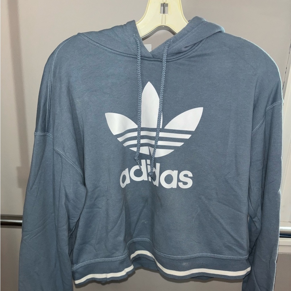 Cropped Adidas Hoodie